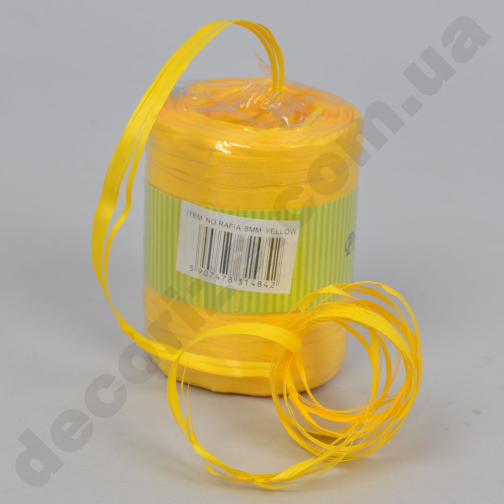 рафія жовта № YELLOW